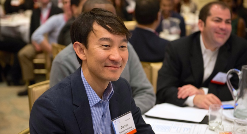 Darren Teshima of Orrick, Herrington & Sutcliffe is one of several hundred 2015 Fellows who met in New Orleans to kick off their fellowship year. (Photo by Wilma Jackson).