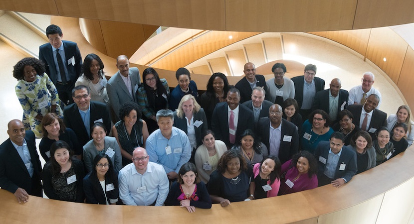 LCLD Fellows at the GlaxoSmithKline offices in Philadelphia. Photo by Rebecca Henasey.