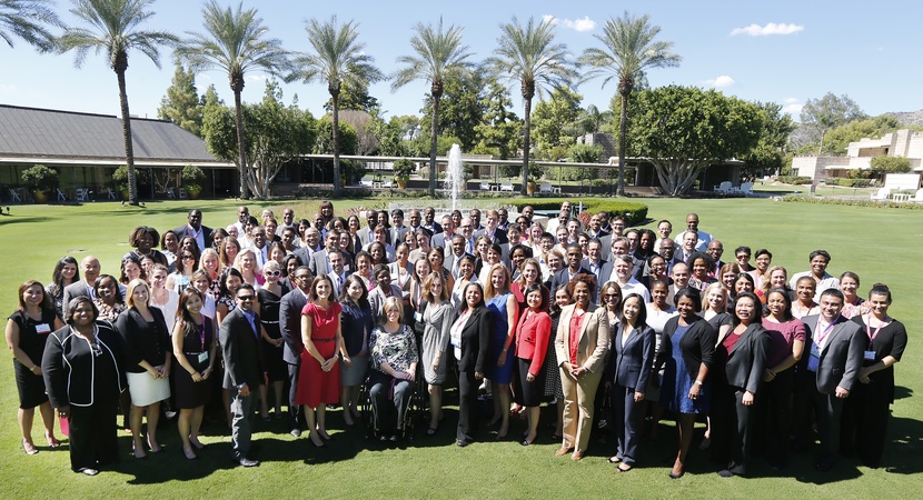 The 2014 LCLD Fellows (photo by Joe Mahoney)