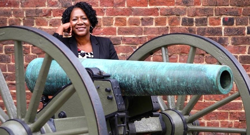 Christy Coleman, director of the American Civil War Museum, talked to the Fellows Alumni and other LCLD stakeholders at a special networking event in downtown Richmond, VA. (Photo courtesy of The Washington Post)