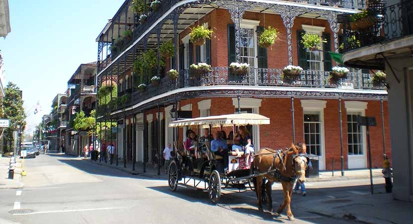 French Quarter, New Orleans. (Photo by Sami Cetinkaya)